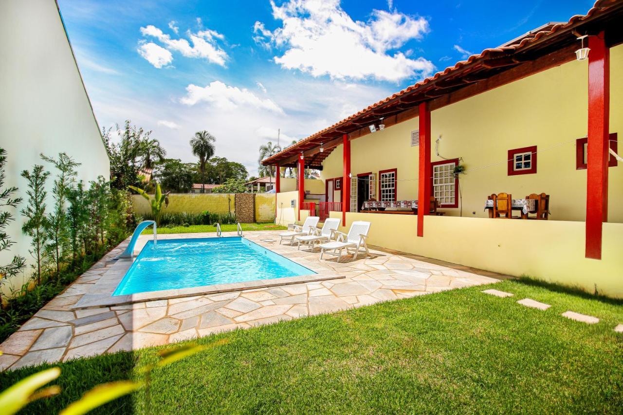 Villa Casa Del Rey - Cond. Fechado Centro Pirenópolis Esterno foto
