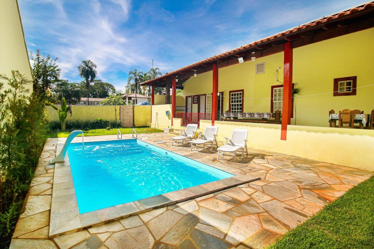 Villa Casa Del Rey - Cond. Fechado Centro Pirenópolis Esterno foto